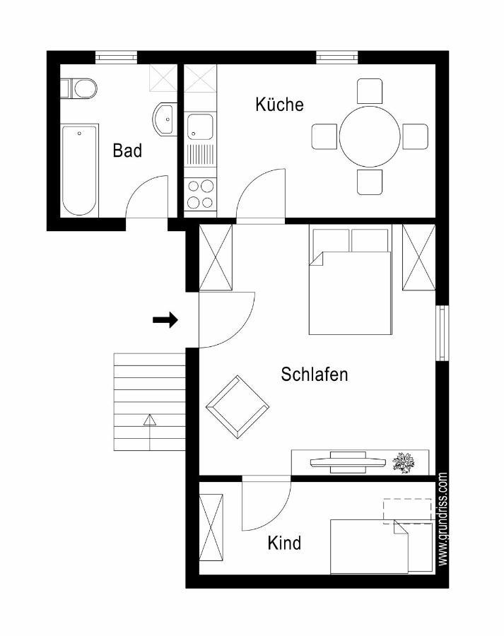 Schusterbude Apartment Bad Salzuflen Bagian luar foto